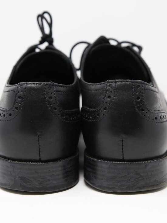 Cole Haan Mens Shoes Size 9.5 W Grand OS Black Leather C23789 Classic Oxford main image 6